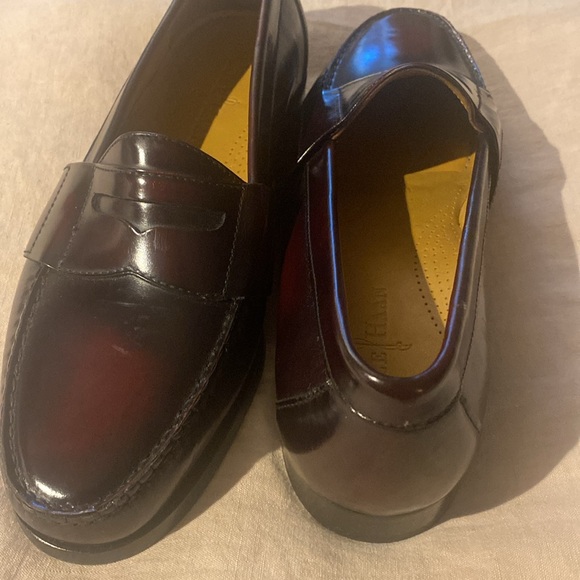 Cole Haan Mens burgundy loafers size 8.5 - Picture 5 of 16